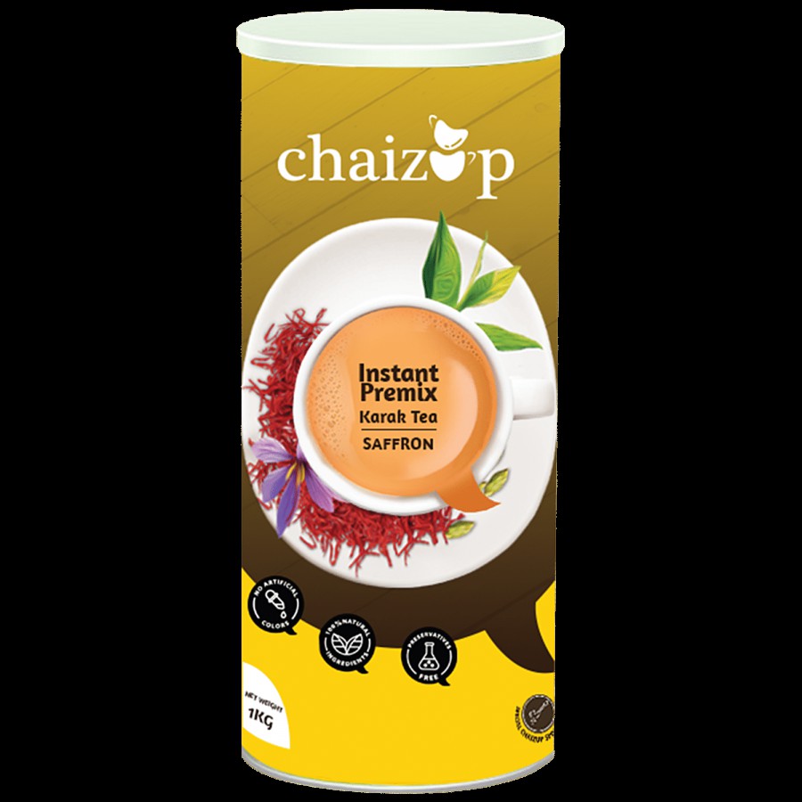 Chaizup Instant Premix Karak Saffron Tea