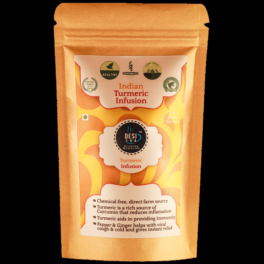 Desi Cha Indian Turmeric Infusion - Immunity Boosting