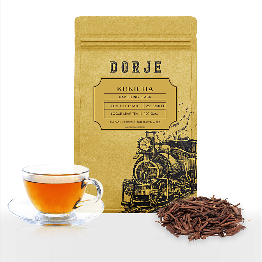 Dorje Kukicha Darjeeling Black Tea - Refreshing