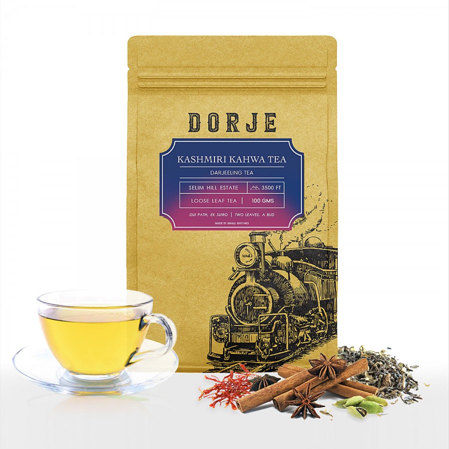 Dorje Kashmiri Kahwa Darjeeling Tea - Refreshing