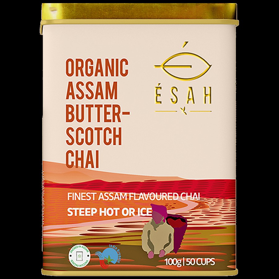 Esah Tea Organic Assam Butterscotch Chai - Rich In Antioxidants