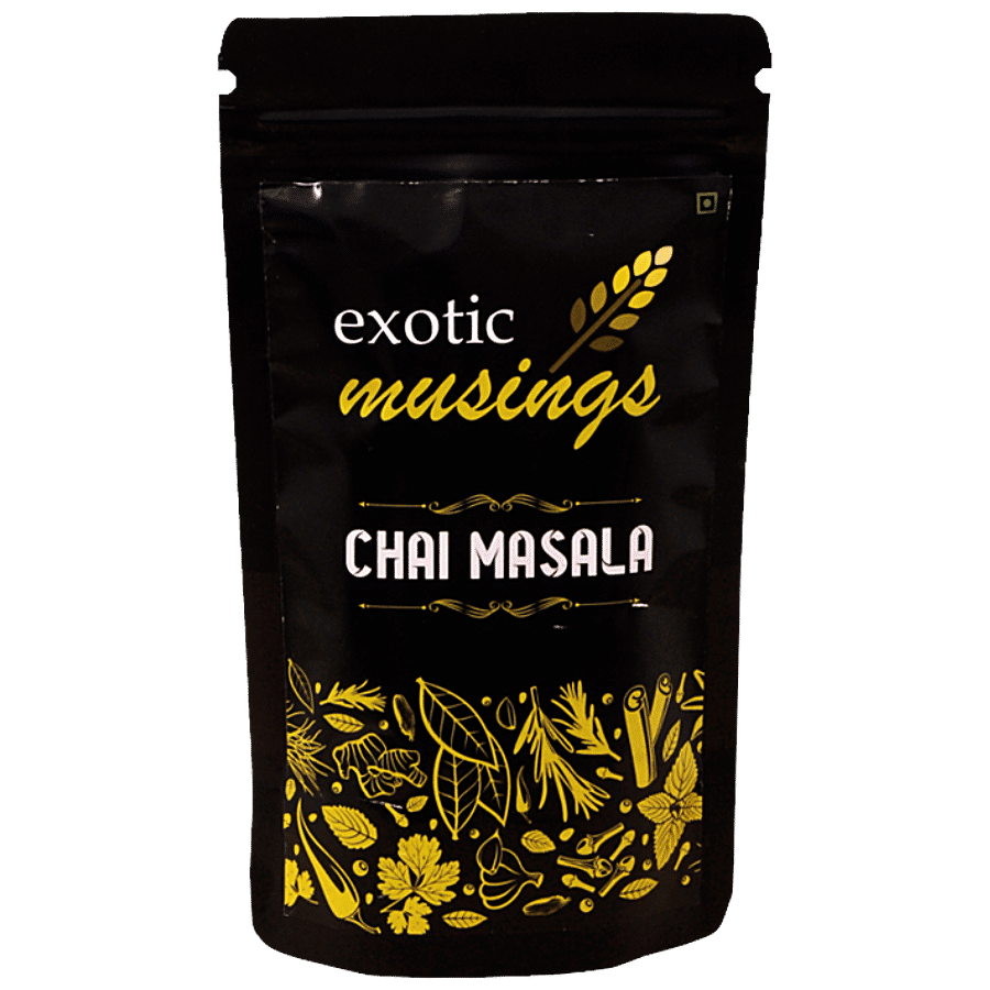 Exotic Musings Chai Masala - Stone Crushed With Natural Ingredients