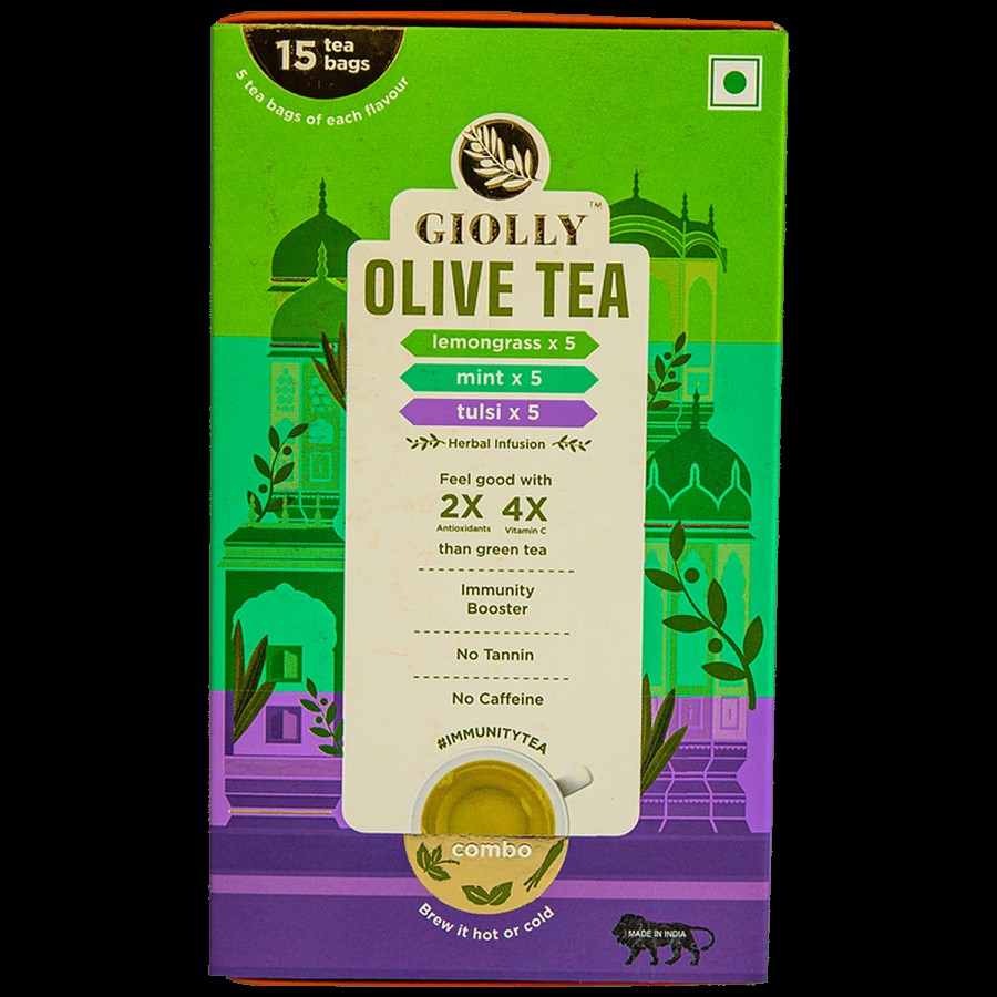 Giolly Olive Tea - With Herbal Infusion