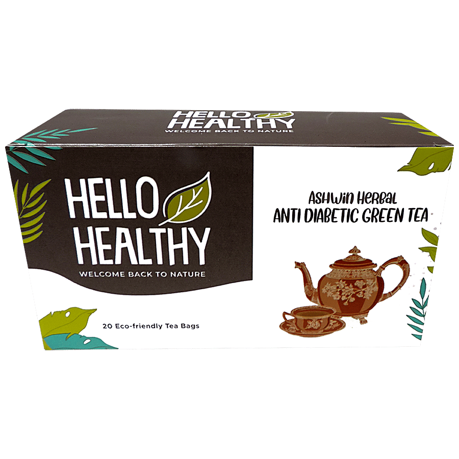 Hello Healthy Ashwin Herbal Tea - Anti-diabetic