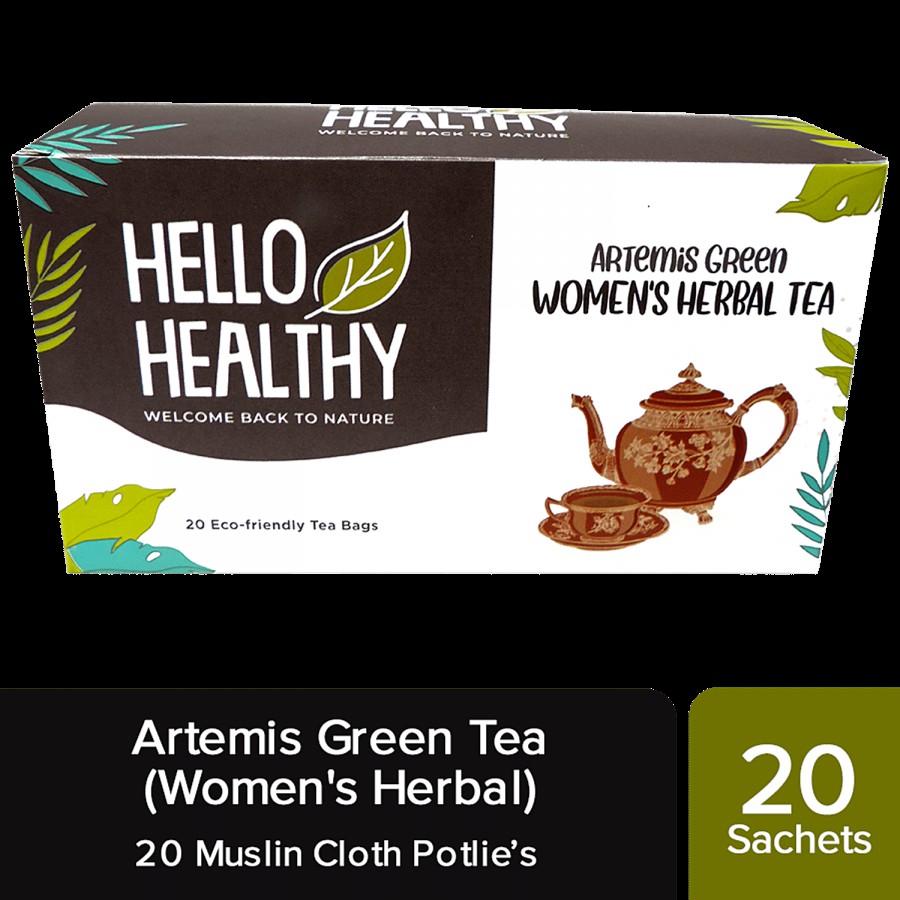 Hello Healthy Artemis Green Tea - Women's Herbal