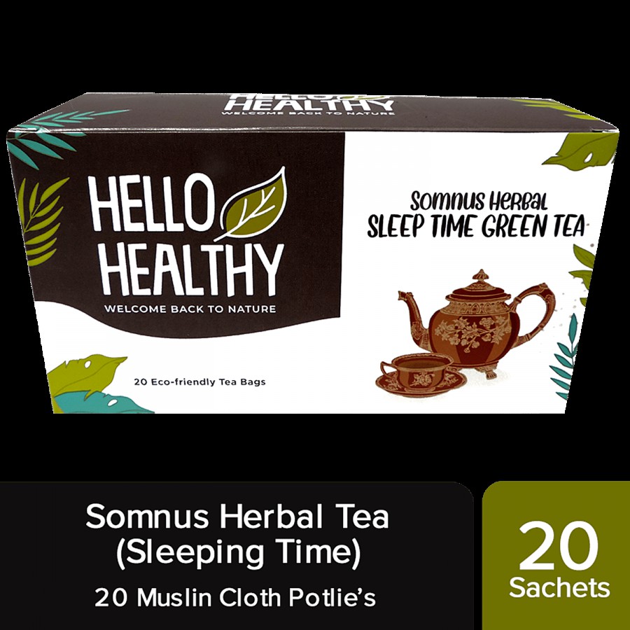 Hello Healthy Somnus Herbal Tea - Sleeping Time