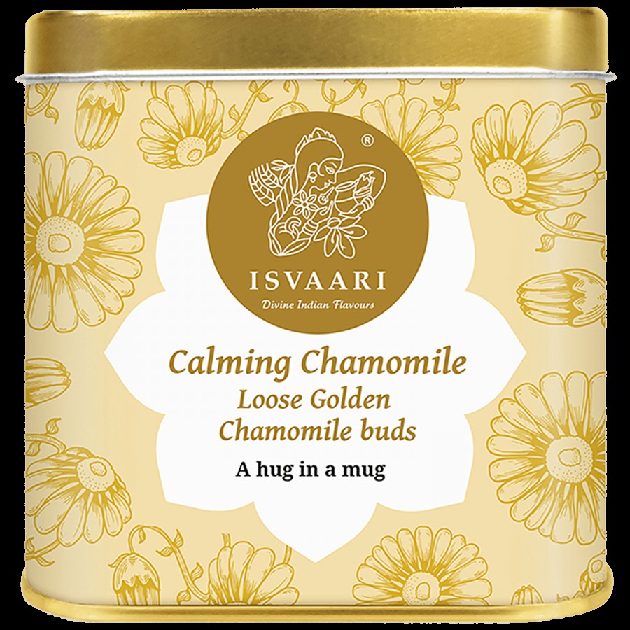 Isvaari Calming Chamomile Loose Golden Chamomile Buds