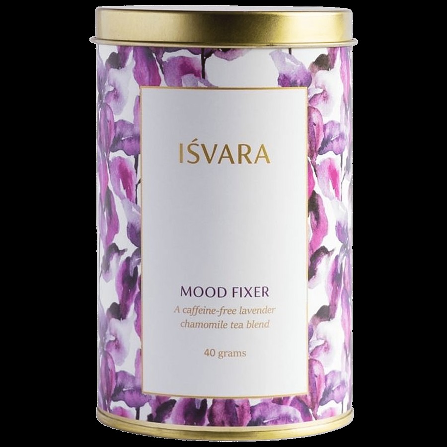 Isvara Mood Fixer Lavender Chamomile Tea Blend - Caffeine Free