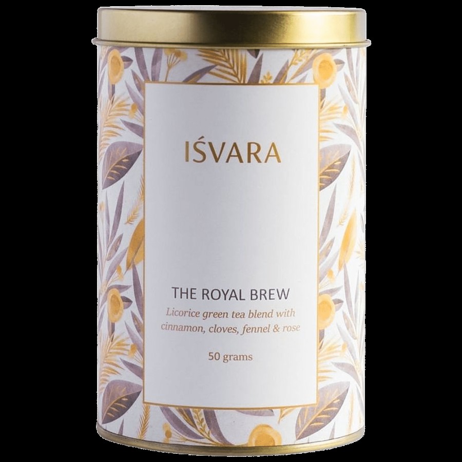 Isvara The Royal Blue Licorice Green Tea Blend - With Cinnamon