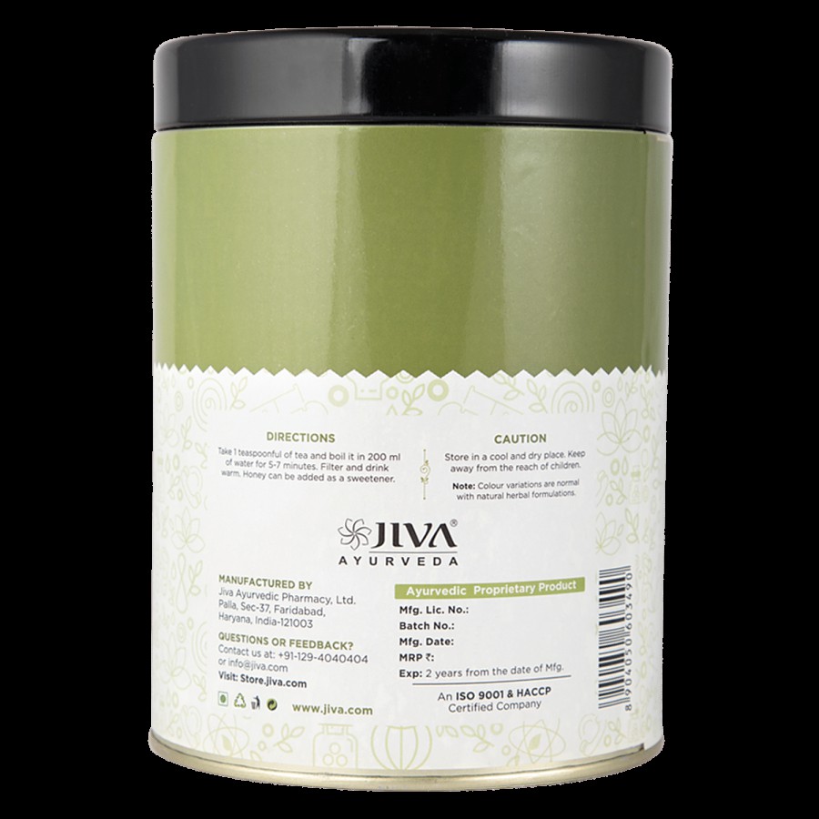 Jiva Ayurveda Ayurvedic Tea - Caffeine Free