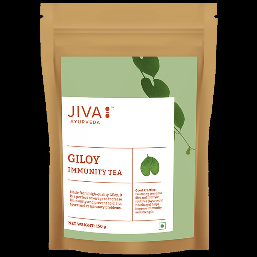 Jiva Ayurveda Giloy Immunity Tea - Prevents Cold