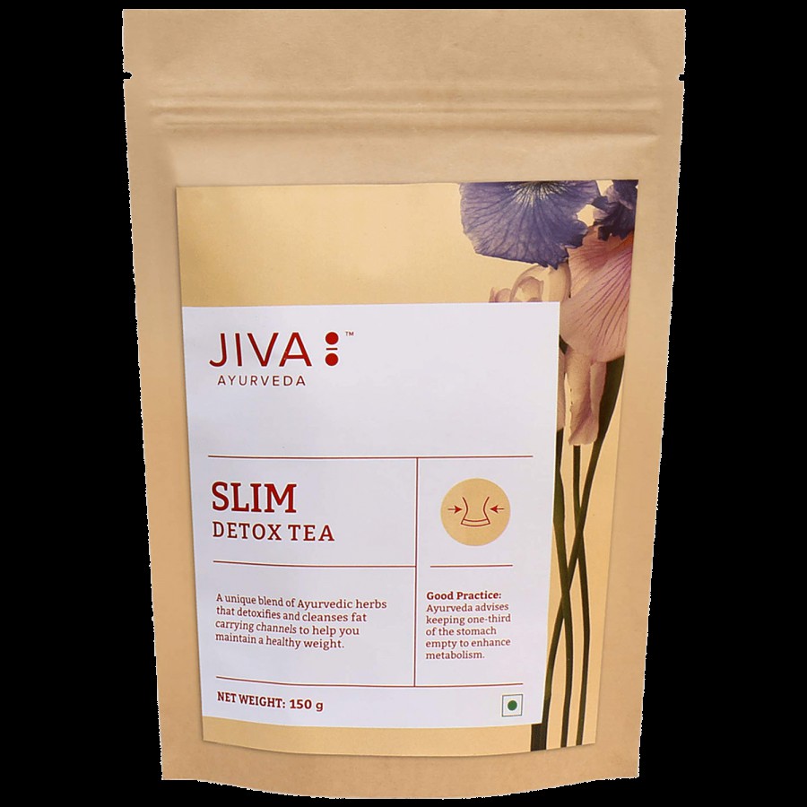 Jiva Ayurveda Jiva Ayurveda slim-detox-tea-for-weight-loss-boosts-health 150 g