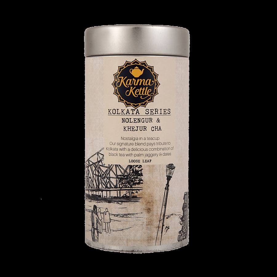 Karma Kettle Nolen Gur & Khejur Chai - Loose Leaf