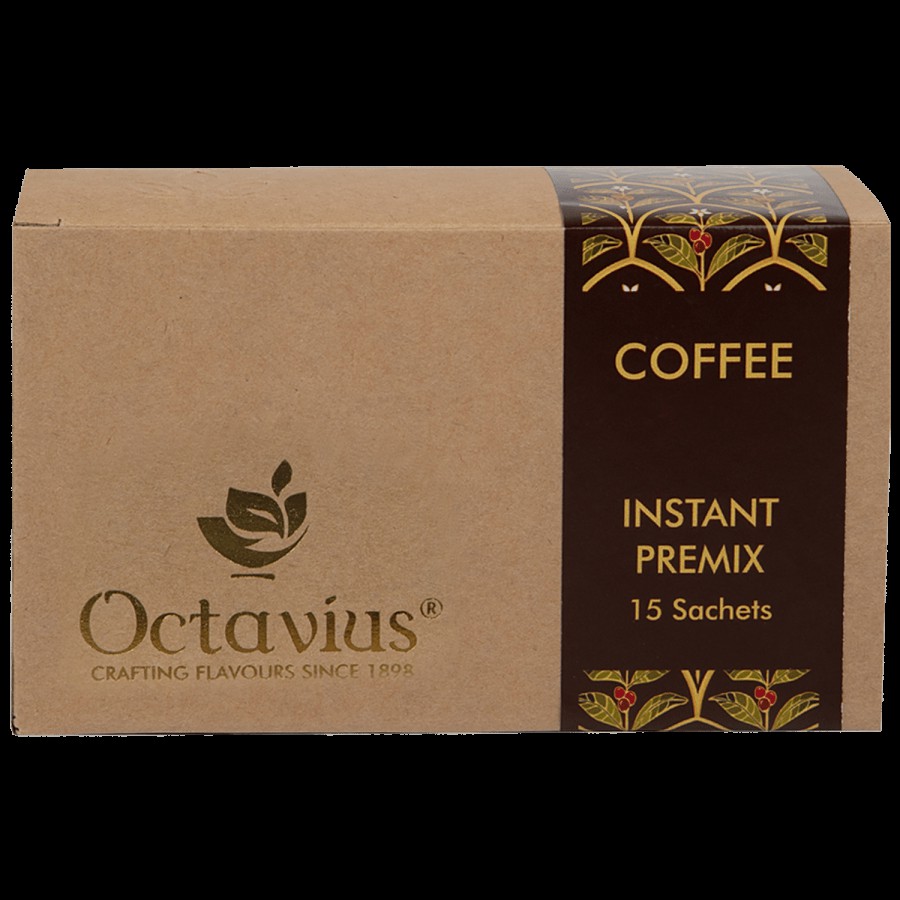 Octavius Instant Coffee Premix - Strong