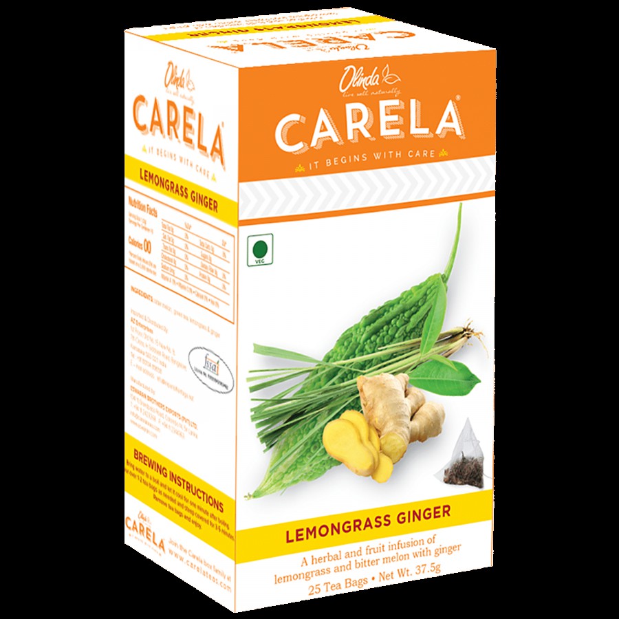 Olinda Carela Lemongrass Ginger Tea