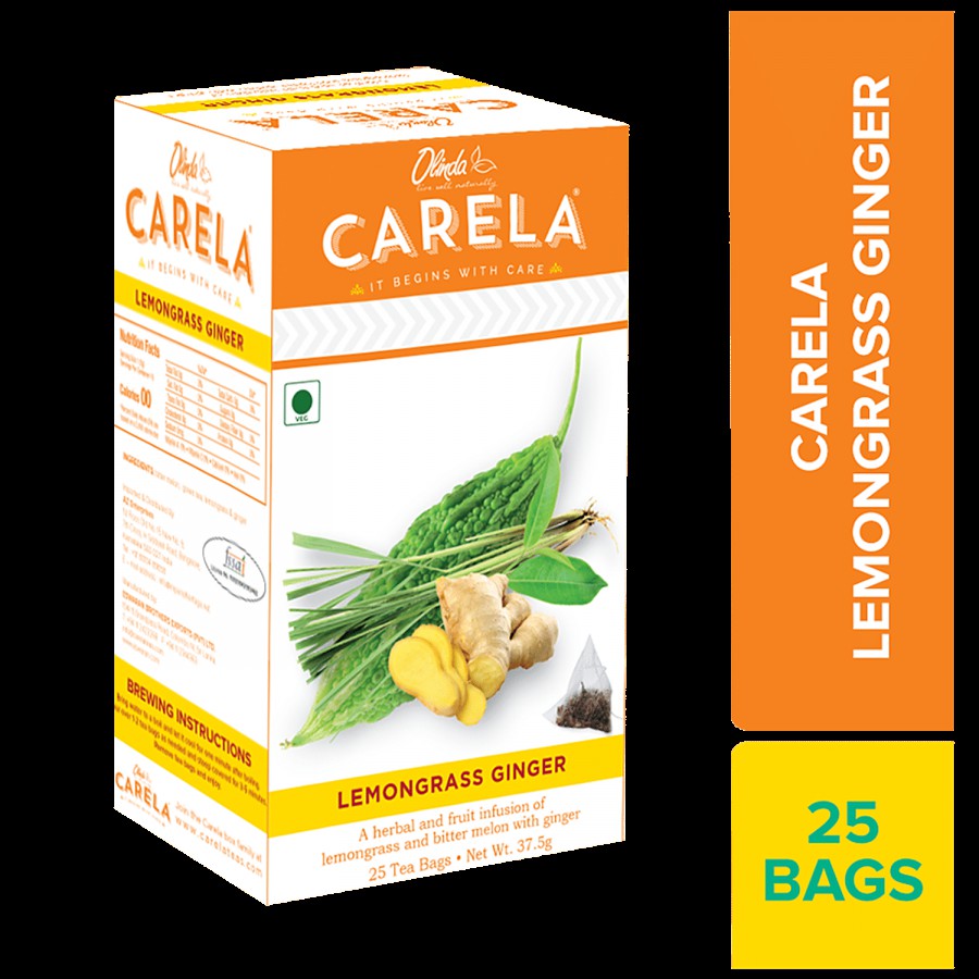 Olinda Carela Lemongrass Ginger Tea