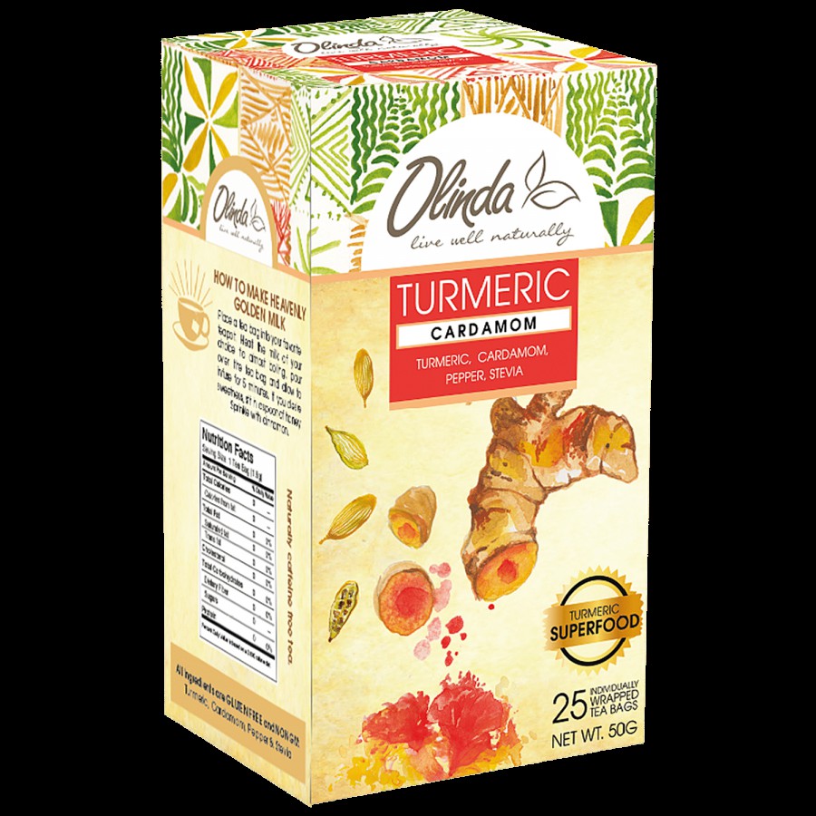 Olinda Turmeric Cardamom Tea