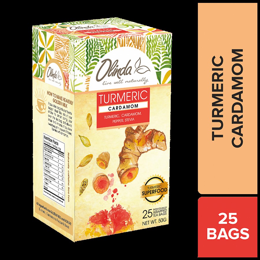 Olinda Turmeric Cardamom Tea