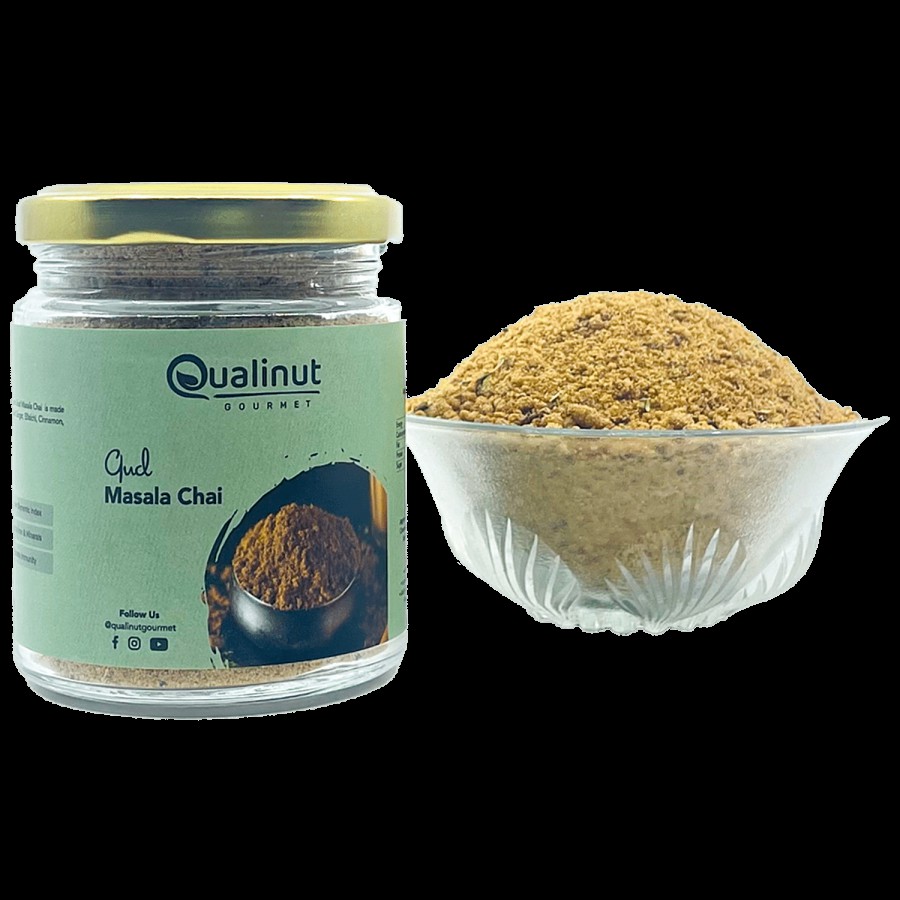 Qualinut Gourmet Gud Masala Chai - Lower Glycemic Index