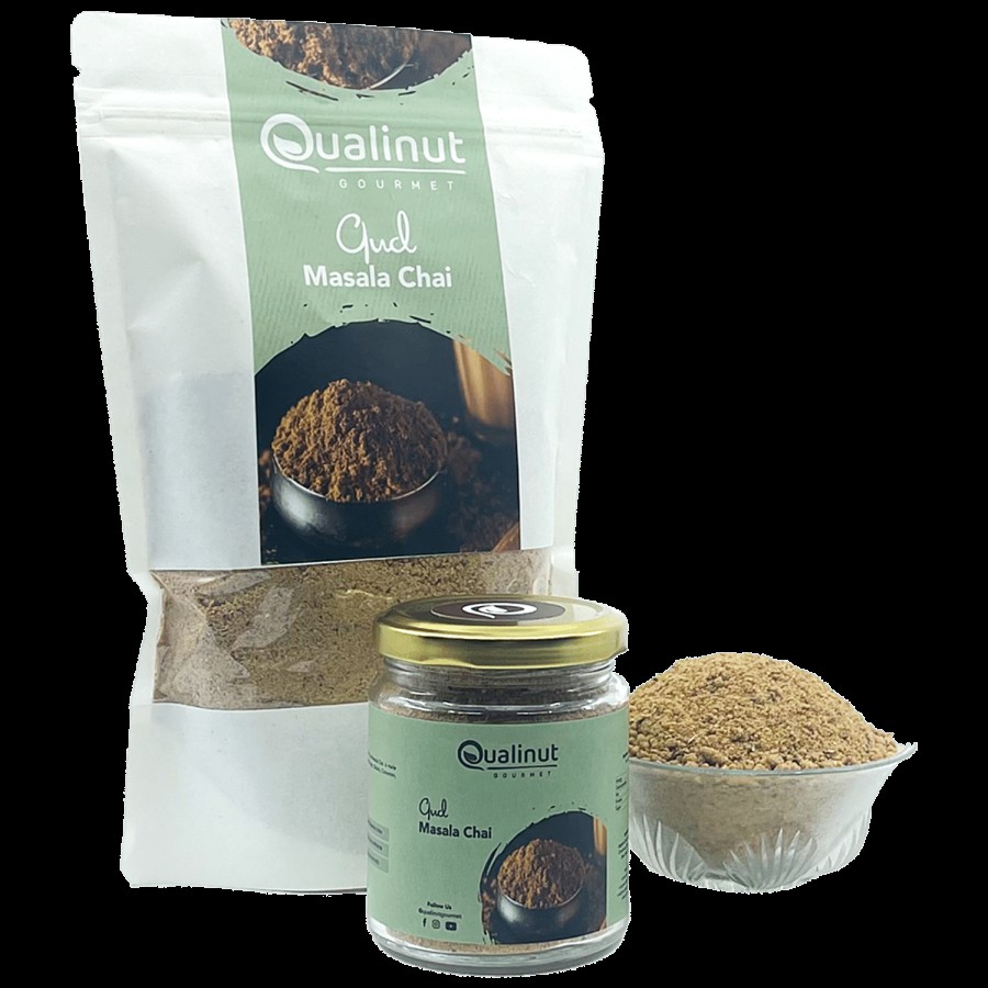 Qualinut Gourmet Gud Masala Chai - Lower Glycemic Index