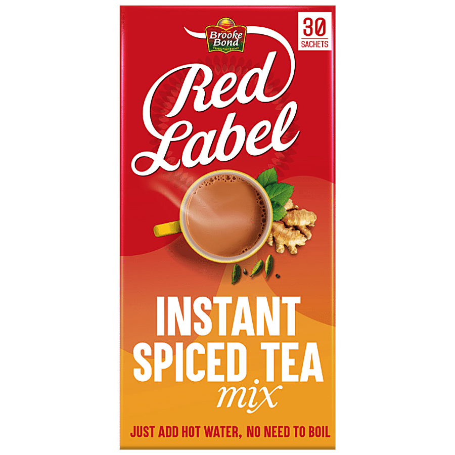 Red Label Instant Spiced Tea Mix - Rich Flavour & Aroma