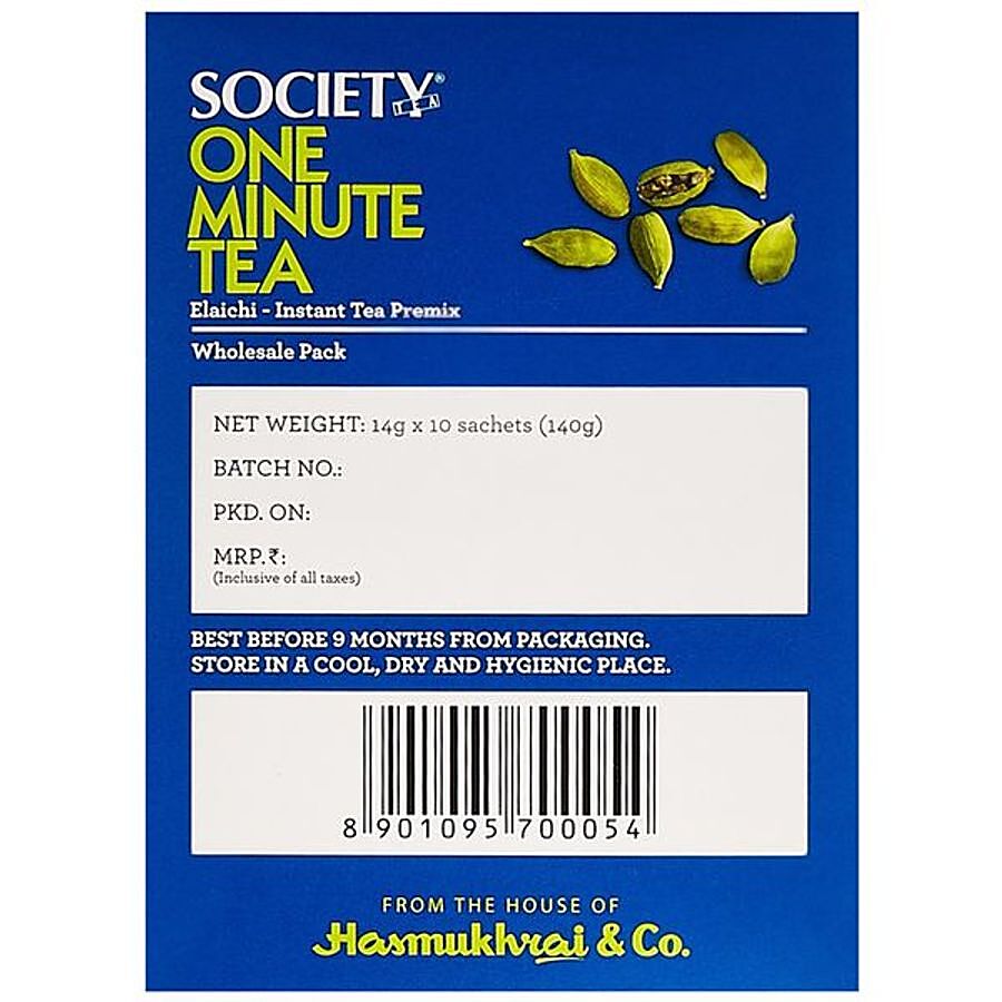 Society One Minute Instant Tea Premix - Elaichi