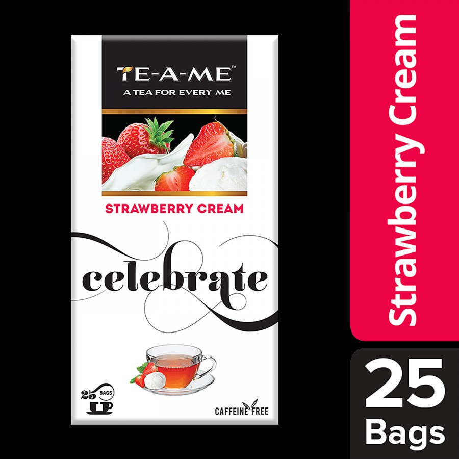 TE-A-ME Strawberry Cream Infusion