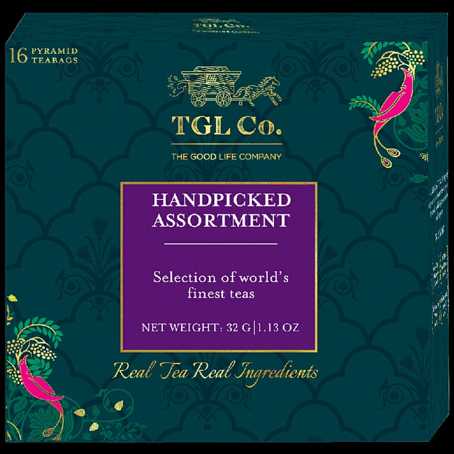 TGL Co. Assorted Tea Bags - Green Tea Sampler Box