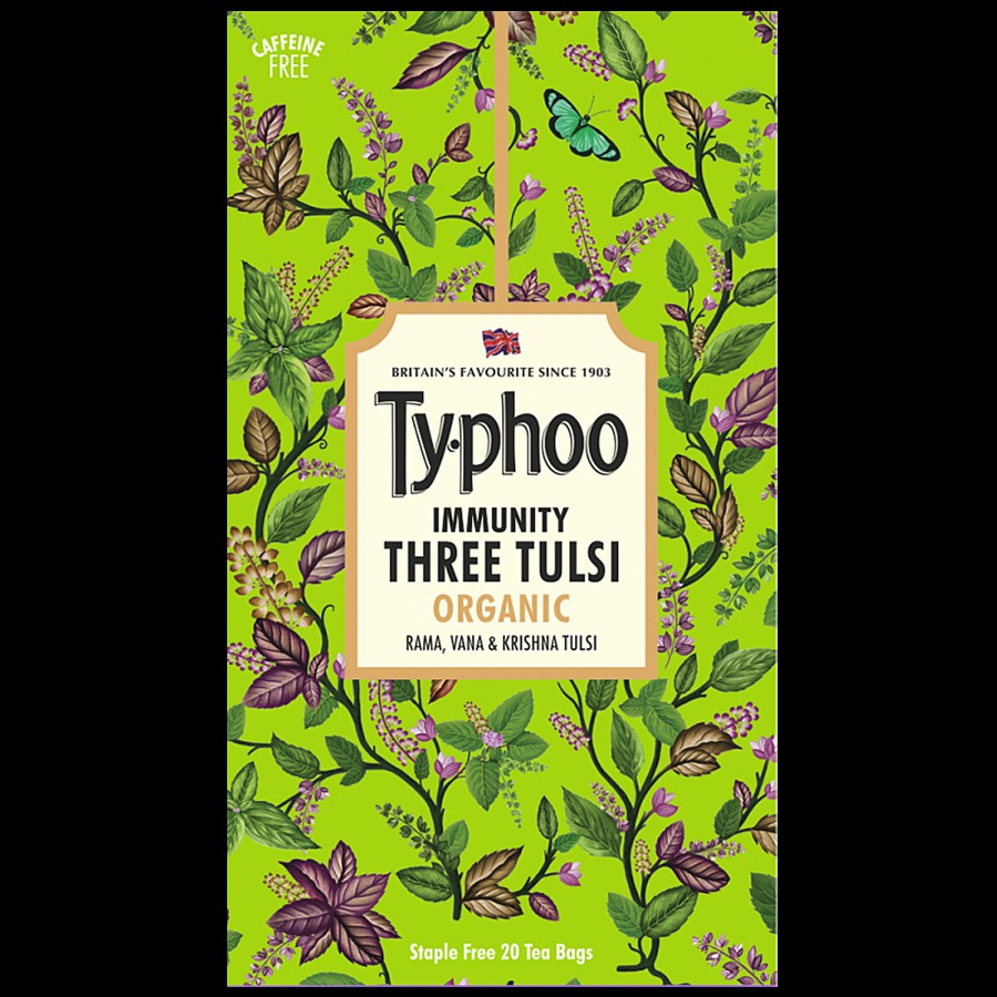 Typhoo Immunity Three Tulsi Organic Tea