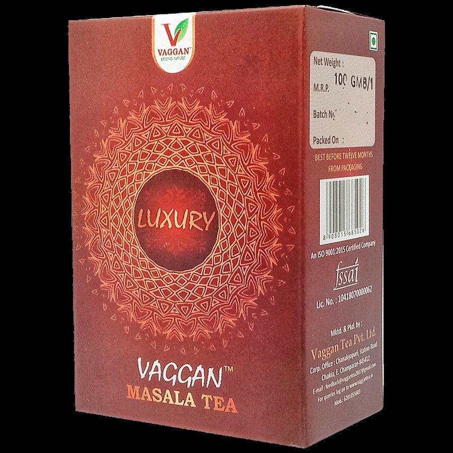 Vaggan Tea Luxury Masala Tea