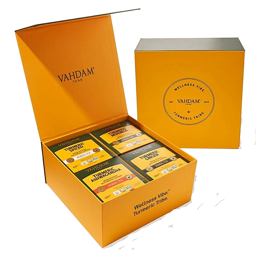 Vahdam  Organic Turmeric Wellness Kit - 20 days Healthy Skin Detox Kit