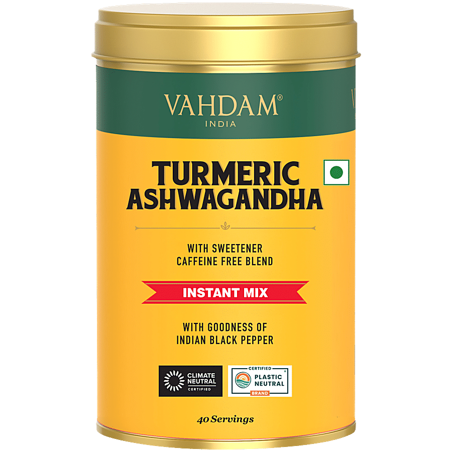 Vahdam  Turmeric Ashwagandha Instant Mix