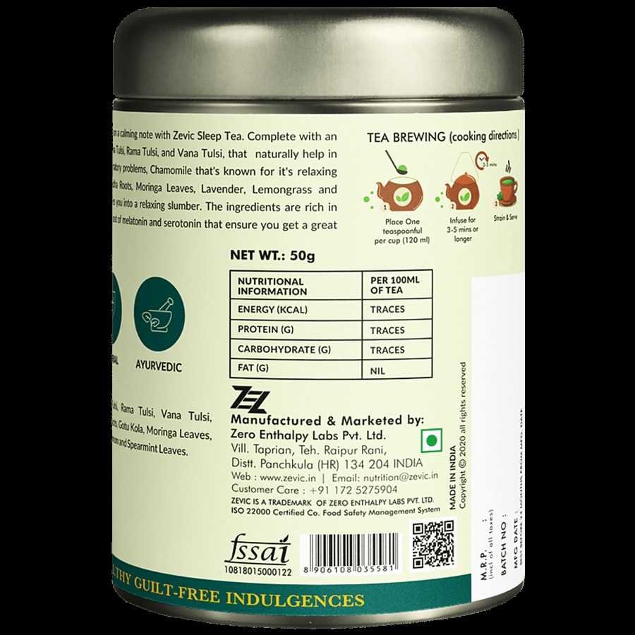 Zevic Calming Tea