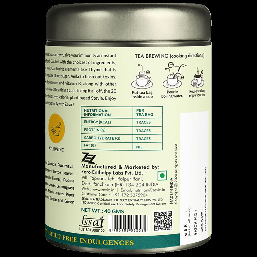 Zevic Immunity Blend Tea