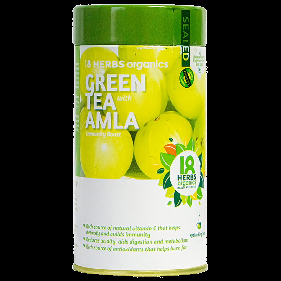 18 Herbs Organics Green Tea With Amla