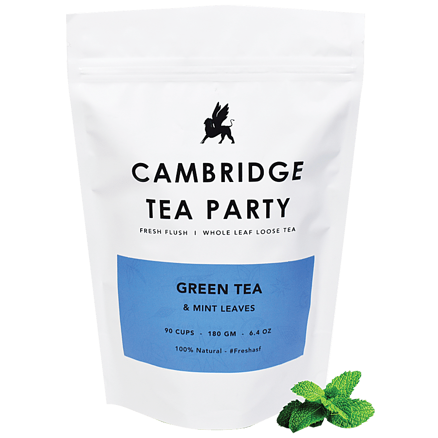 Cambridge Tea Party Mint Green Tea - Whole Leaf Loose Tea