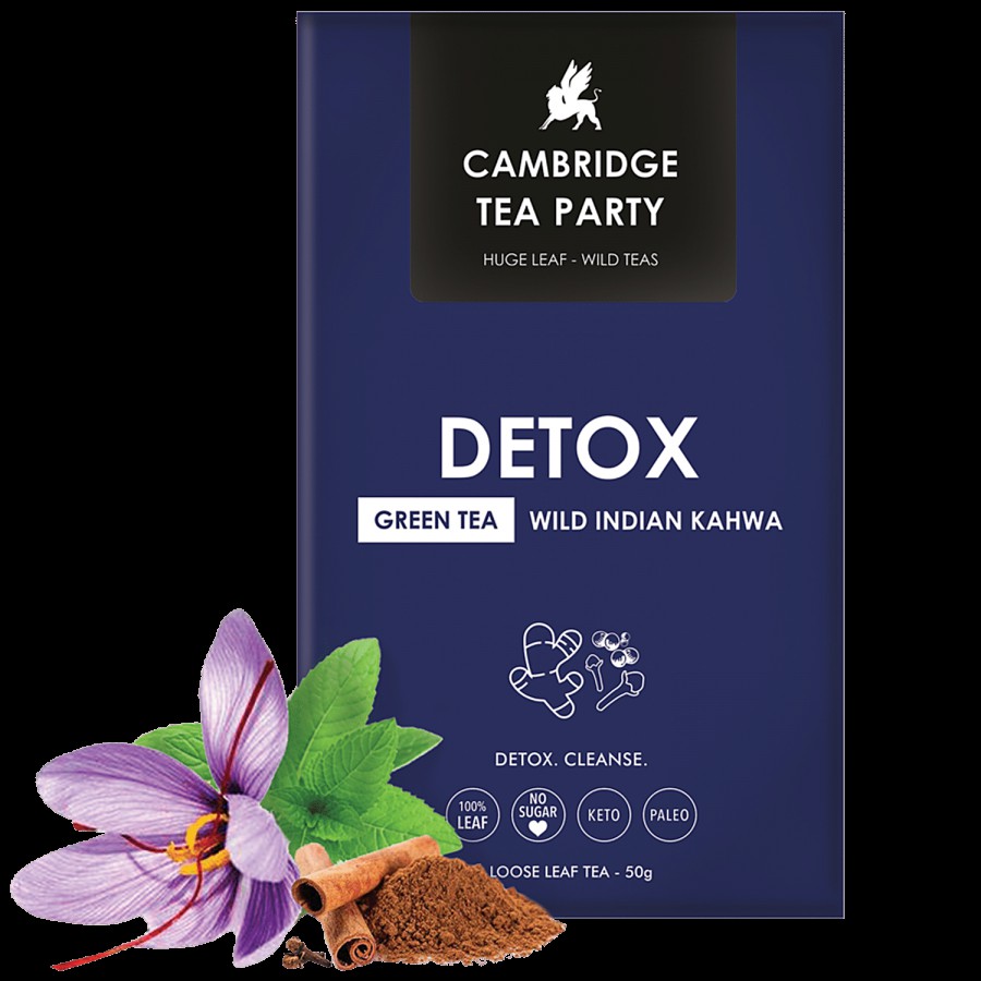 Cambridge Tea Party Detox - Wild Indian Kahwa