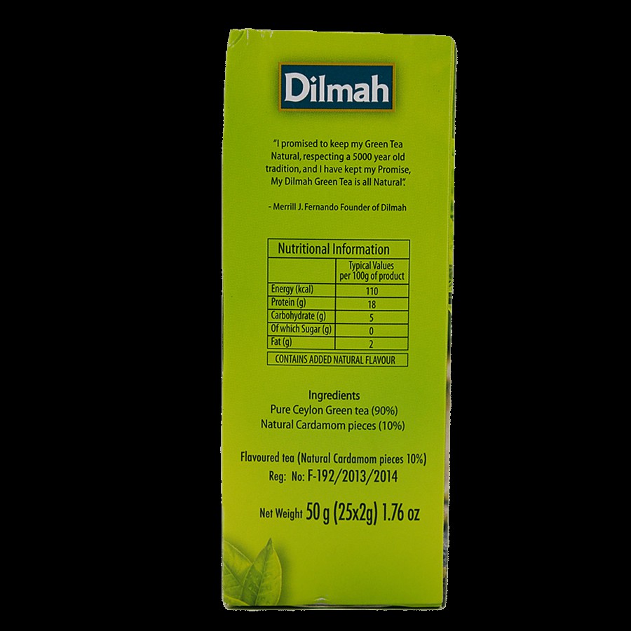 DILMAH Green Tea - Cardamom