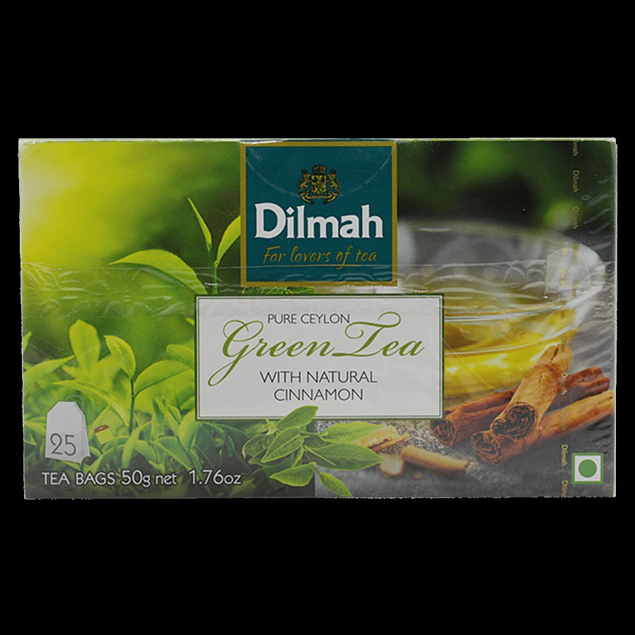 DILMAH Green Tea - Cinnamon