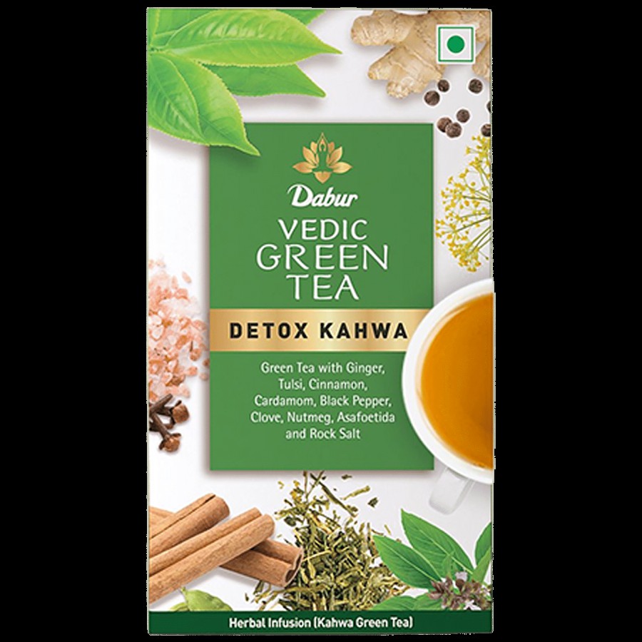 Dabur Vedic Green Tea - Detox Kahwa