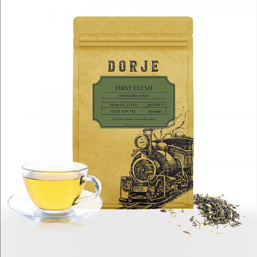 Dorje First Flush Darjeeling Green Tea - Rich In Antioxidants