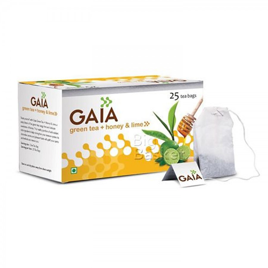 Gaia  Green Tea - Honey & Lime