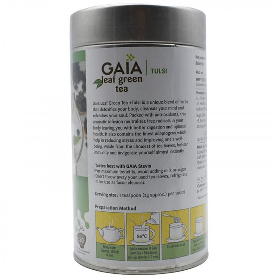 Gaia  Green Tea Leaf - Tulsi