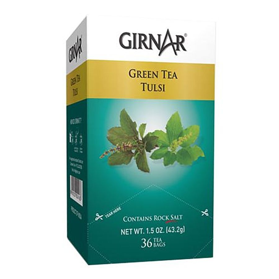 Girnar Green Tea Bag - Tulsi