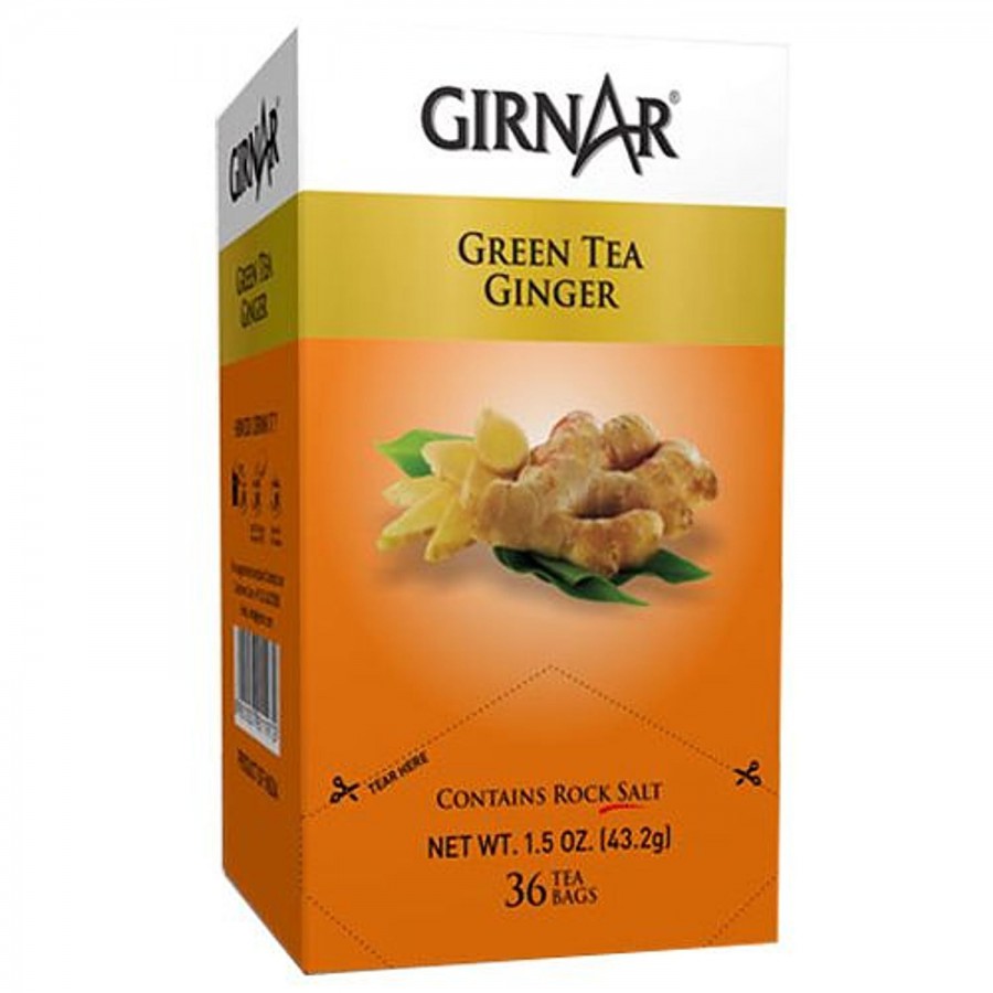 Girnar Green Tea Bag - Ginger