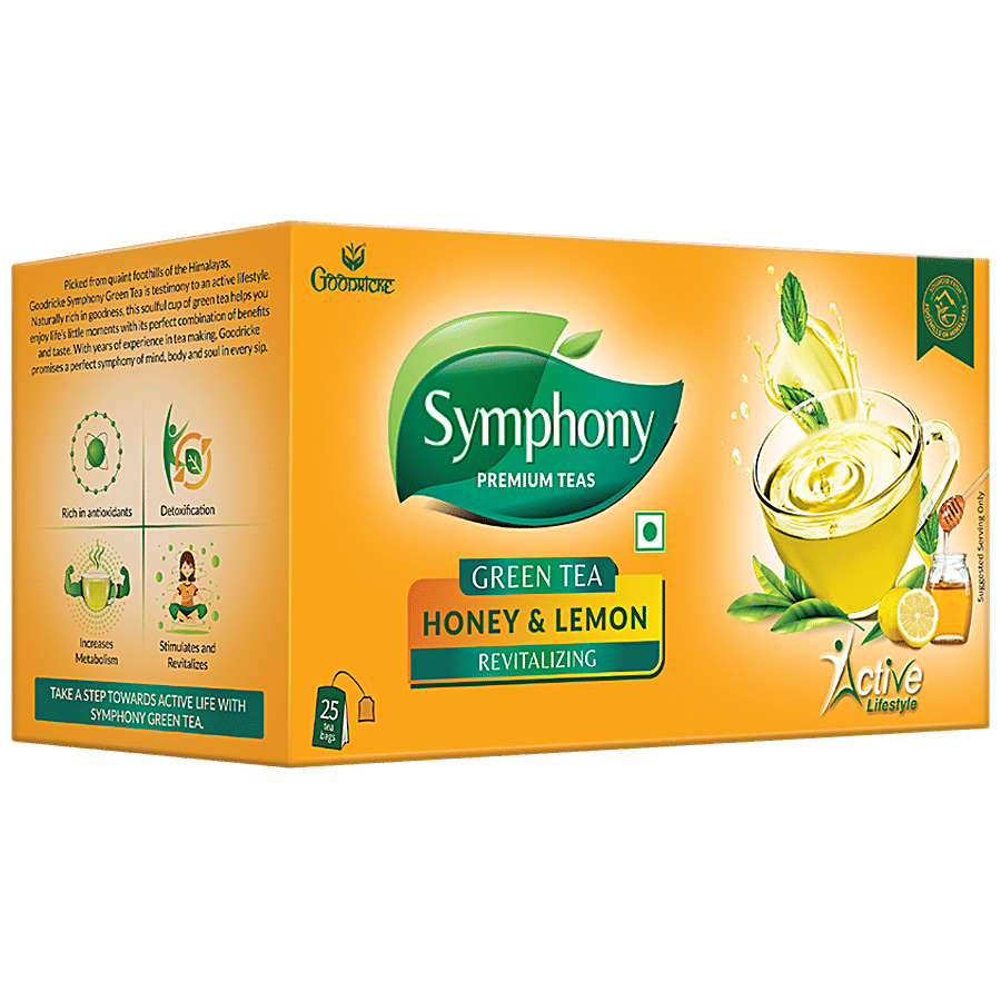 Goodricke Symphony Revitalizing Premium Green Tea - Honey & Lemon