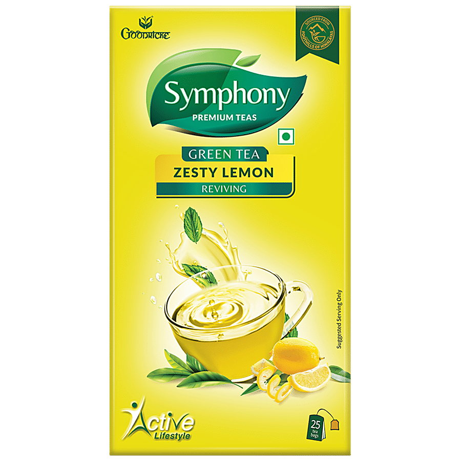 Goodricke Symphony Reviving Premium Green Tea - Zesty Lemon