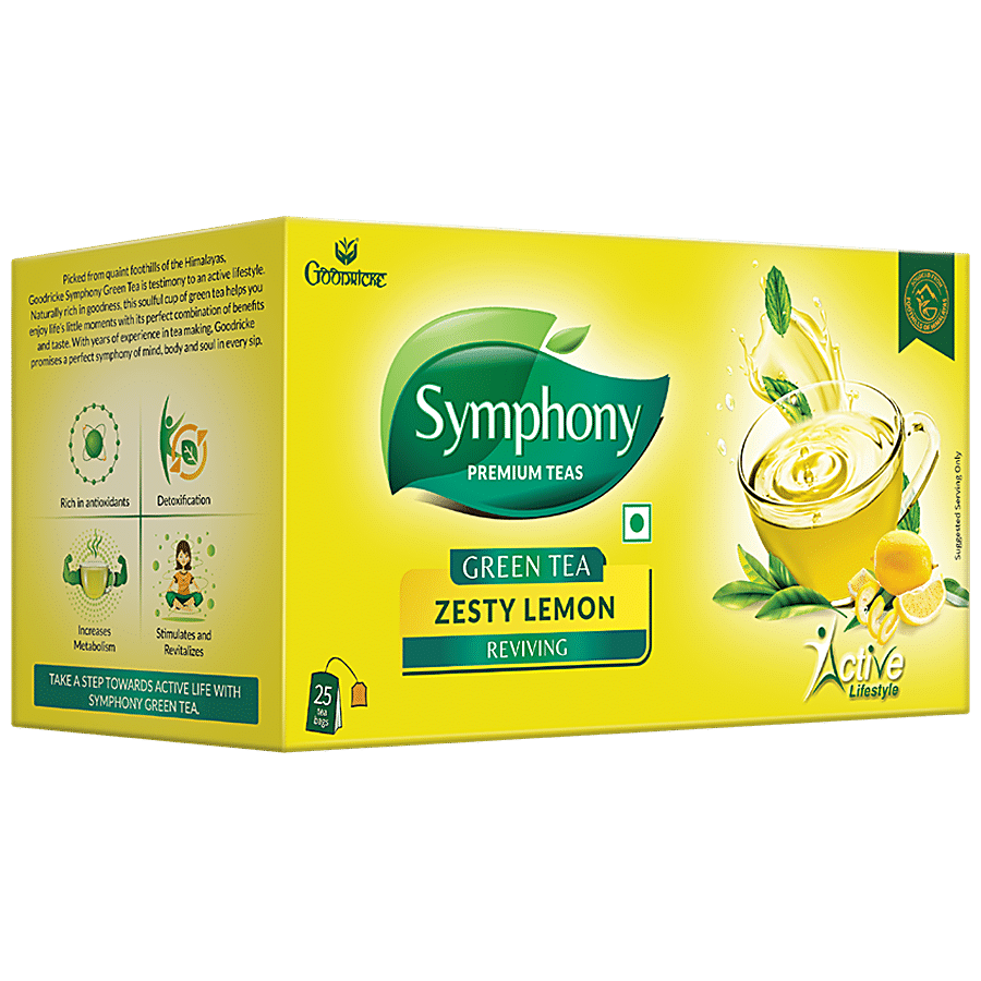 Goodricke Symphony Reviving Premium Green Tea - Zesty Lemon