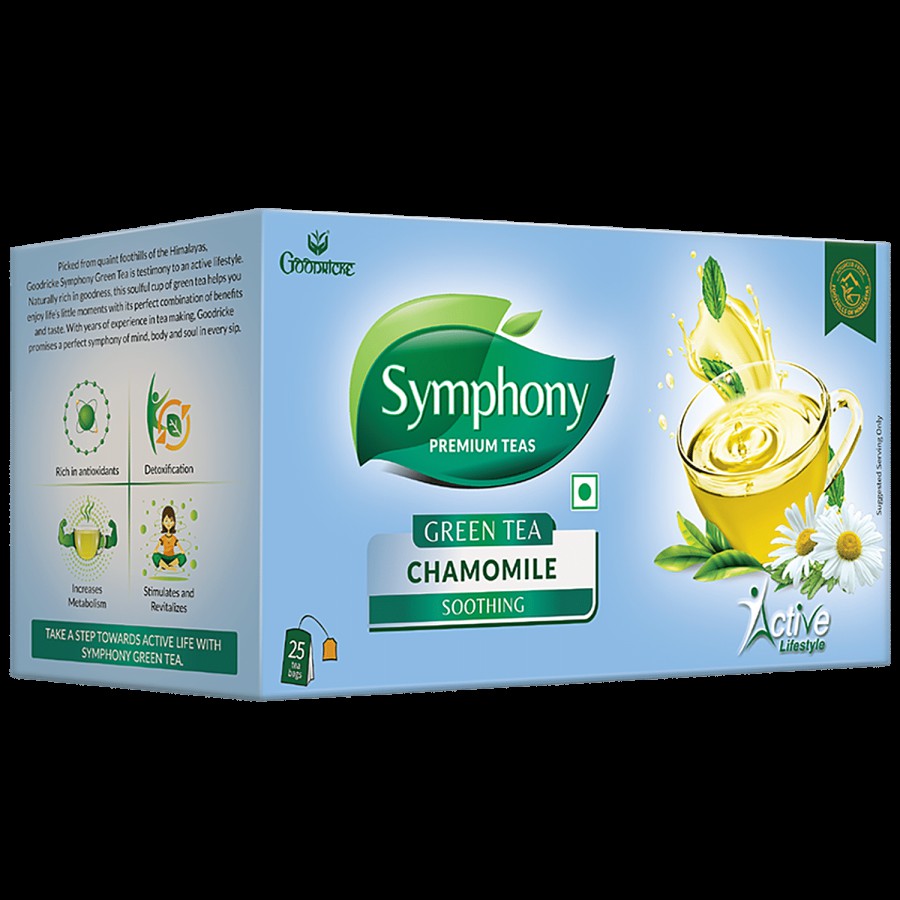 Goodricke Symphony Soothing Green Tea - Chamomile