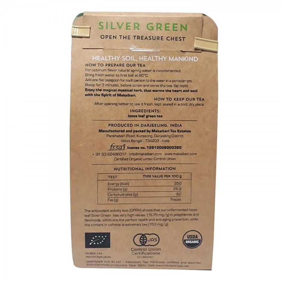 Makaibari Silver Green Darjeeling Tea